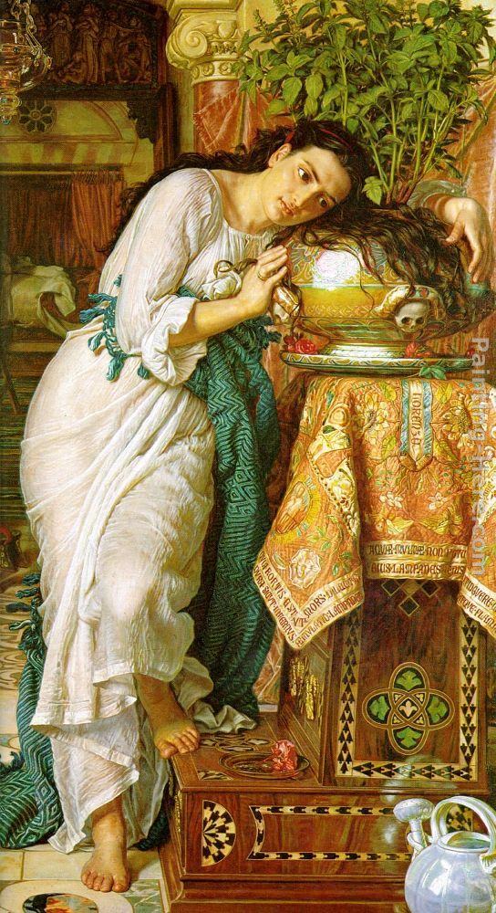 William Holman Hunt Isabella and the Pot of Basil